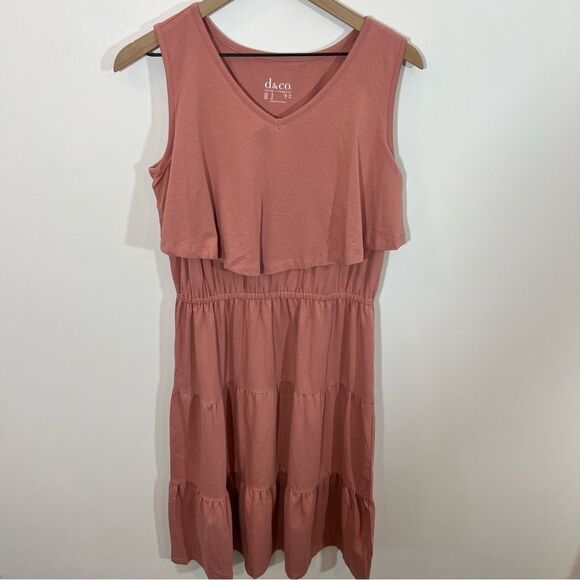 NWOT Denim & Co. Sleeveless V-Neck Dress | Size S - Picture 3 of 9
